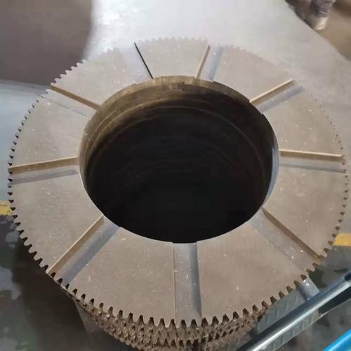 105齿冷剪机气动离合器陶瓷纤维摩擦片 高温耐磨工况下的可靠选择